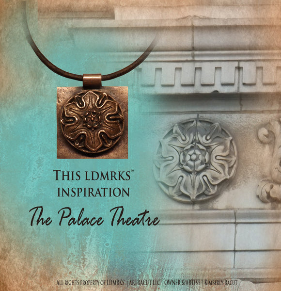 LDMRKS Palace Theatre Copper Pendant PTCN-I